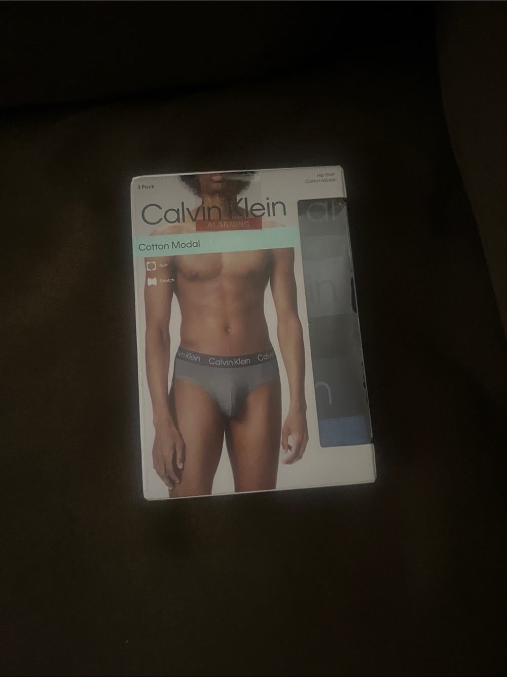 Calvin Klein Cotton Modal Hip Briefs